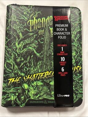 Ultra PRO Dungeons & Dragons Premium Book & Character Folio